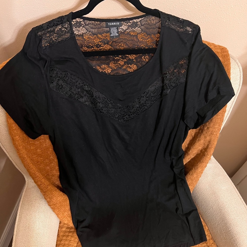 Torrid lace top